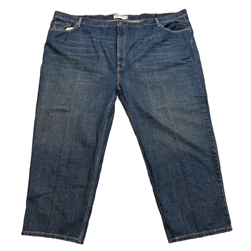Levi's 550 Men's Relaxed Fit Denim Blue Jeans Pants Big & Tall 100% Cotton 60x30